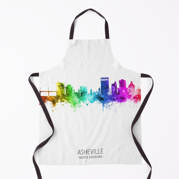 Item preview, Asheville North Carolina Skyline designed and sold by ArtPrints.