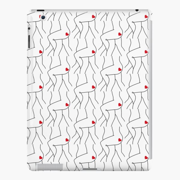 Couple Lovers - Single Line - Continuous Line Drawing Design iPad Snap Case