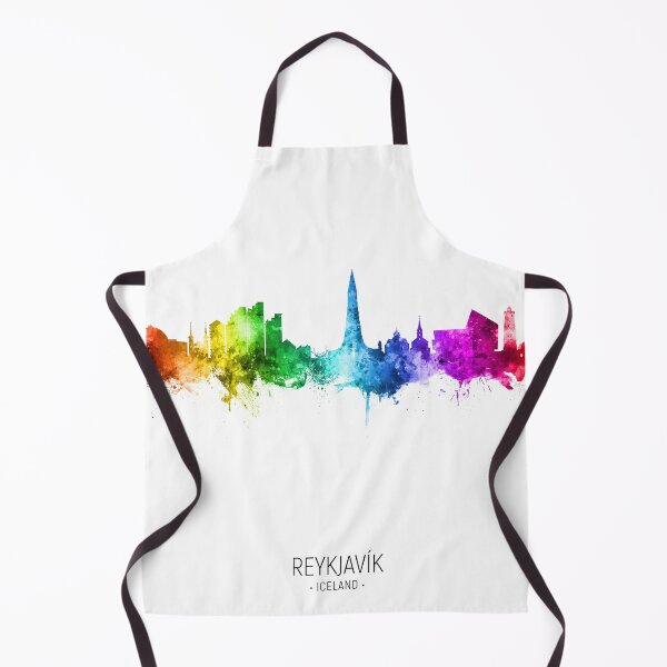 Artikelvorschau, Reykjavík Iceland Skyline entworfen und verkauft von ArtPrints.