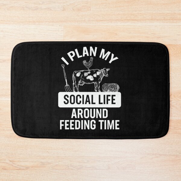 Item preview, Plan Social Life Feeding Time Cow Chicken Cattle  designed and sold by jozefds.