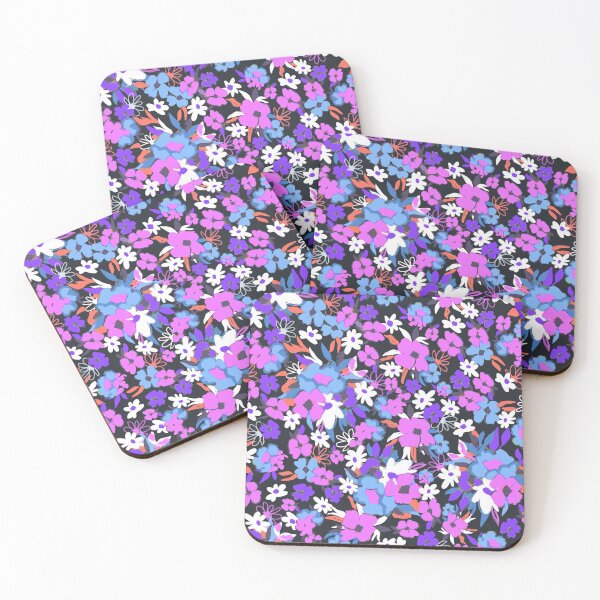 Item preview, Violet Floral designed and sold by RLYRetro.