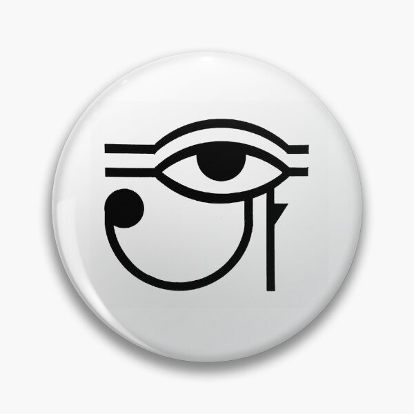 Item preview, Oudjat - Eye of Horus - black designed and sold by Silbek.
