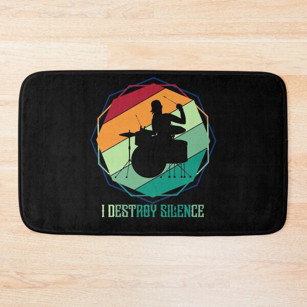 Item preview, I Destroy Silence Drums  designed and sold by bestshirtdesign.
