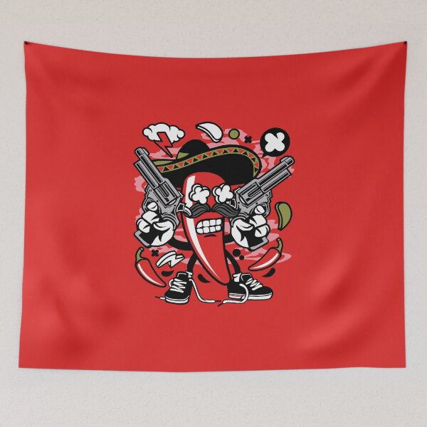 Item preview,  Pro Cartoon Design Chilli Mexicano designed and sold by CartoonTshirtD.