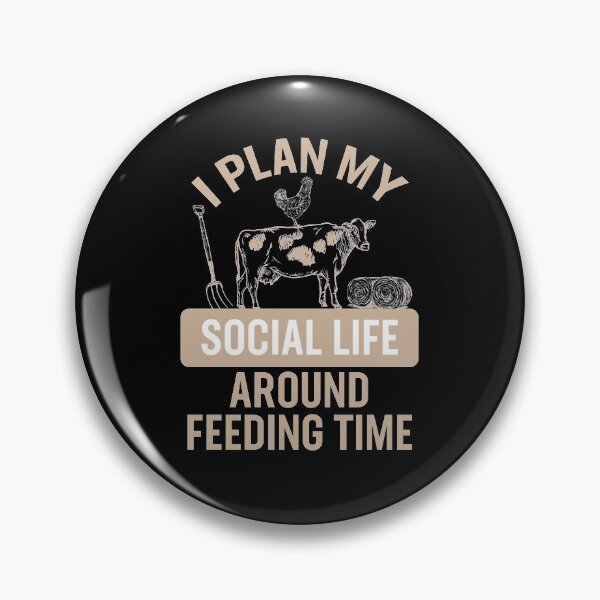 Item preview, Plan Social Life Feeding Time Cow Chicken Cattle  designed and sold by jozefds.
