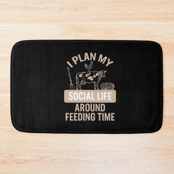 Item preview, Plan Social Life Feeding Time Cow Chicken Cattle  designed and sold by jozefds.