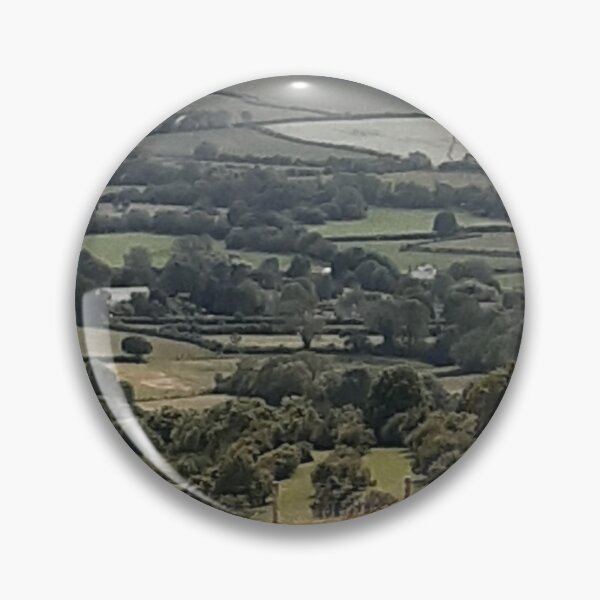 Item preview, Fiels in the English countryside, English landscape photography, patchwork of fields, green fields, UK, Great Britain, Southern England, Emma Amies designed and sold by Emma  Amies.