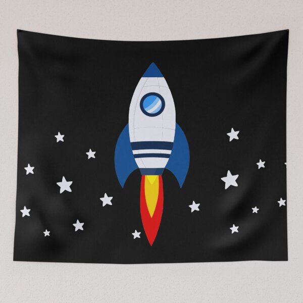 Item preview, Rocket Ship In Space  designed and sold by MarcSabuncu.