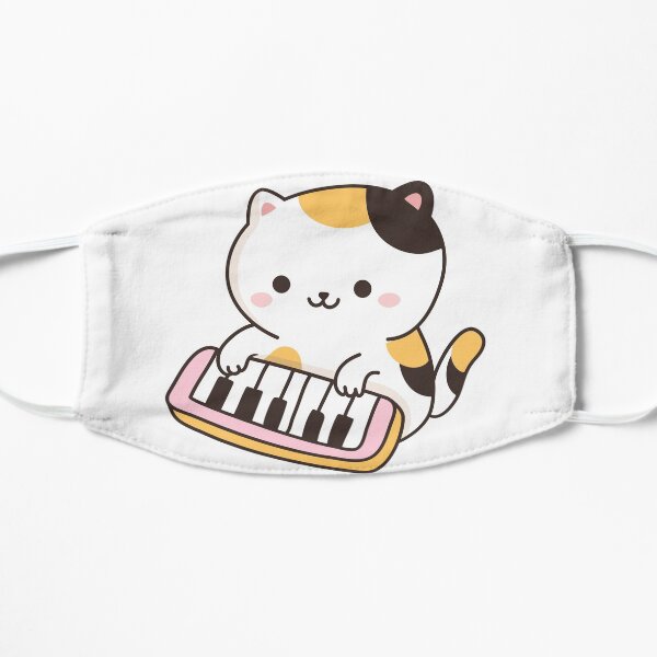 I'd Rather Play My Piano Cat Mask