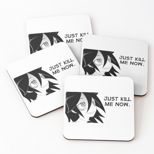 Item preview, Yomoko Kuroki Just End Me Now designed and sold by dumbanimememes.