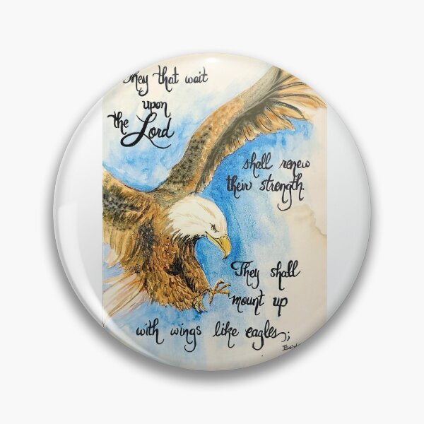 Item preview, Eagle Isaiah 40:31 designed and sold by MymzyRedHatter.