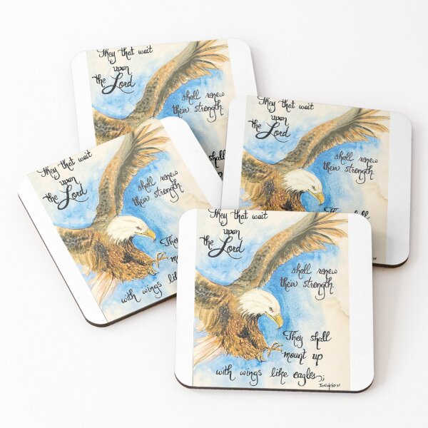 Item preview, Eagle Isaiah 40:31 designed and sold by MymzyRedHatter.