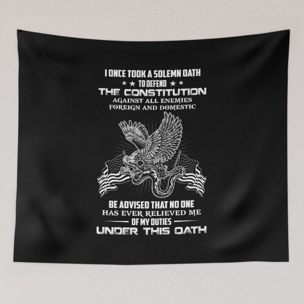 Item preview, Cool American Flag Eagle Solemn Oath Fathers Day Shirt Veteran Independence Day T Shirt designed and sold by tuanitus.