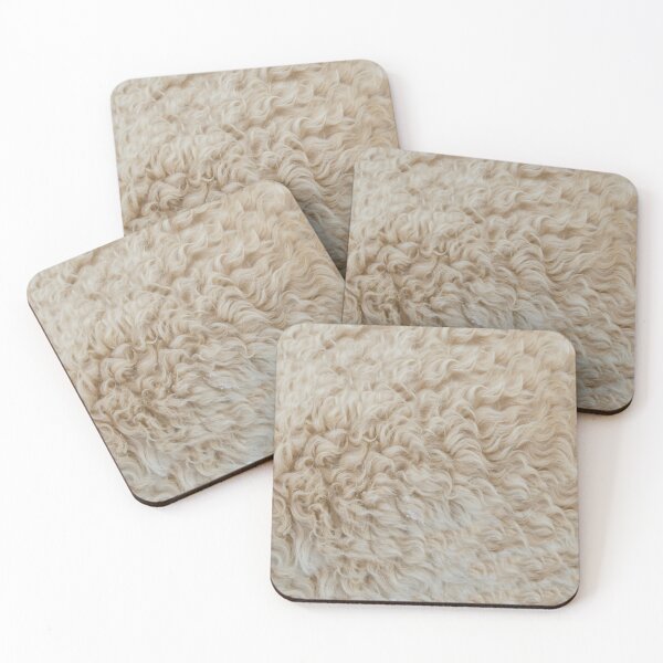 Item preview, Furry rug - fluffy winter beige designed and sold by Deegital18.