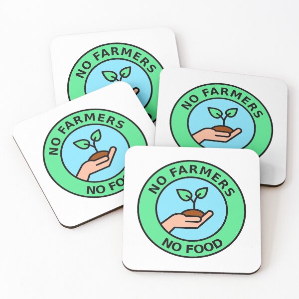 Item preview, No Farmers No Food. Color logo designed and sold by TashaVector.