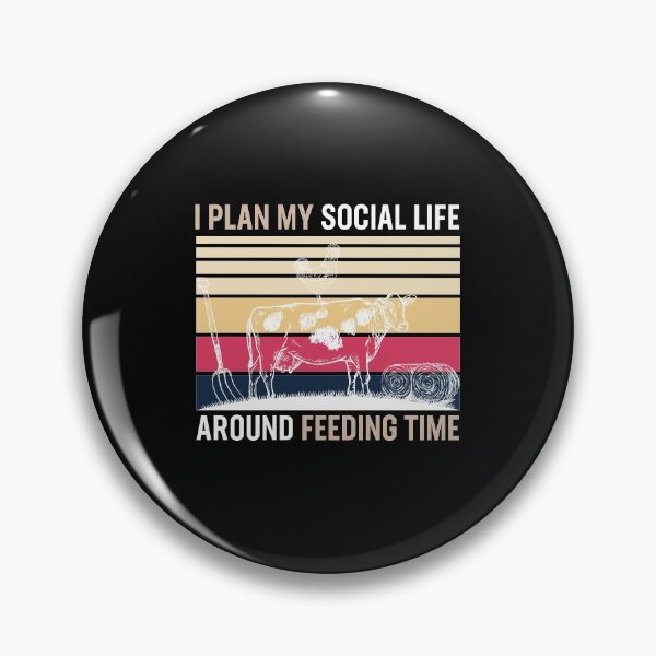 Item preview, Plan Social Life Feeding Time Cow Chicken Cattle  designed and sold by jozefds.