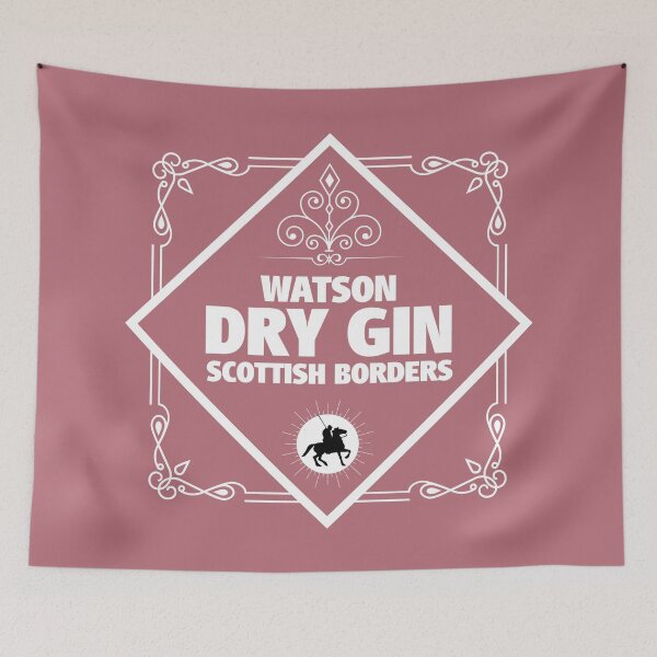 Item preview, WATSON GIN Label | Border Reivers designed and sold by yourscotborders.