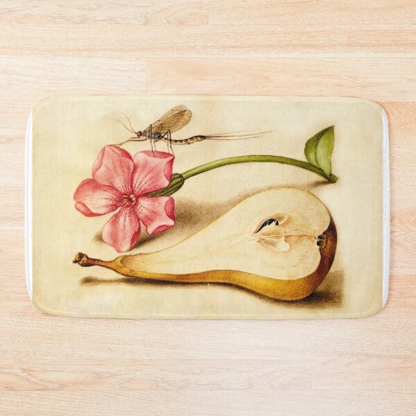 Item preview, Vintage Mayfly Red Campion Pear manuscript parchment designed and sold by aurielaki.