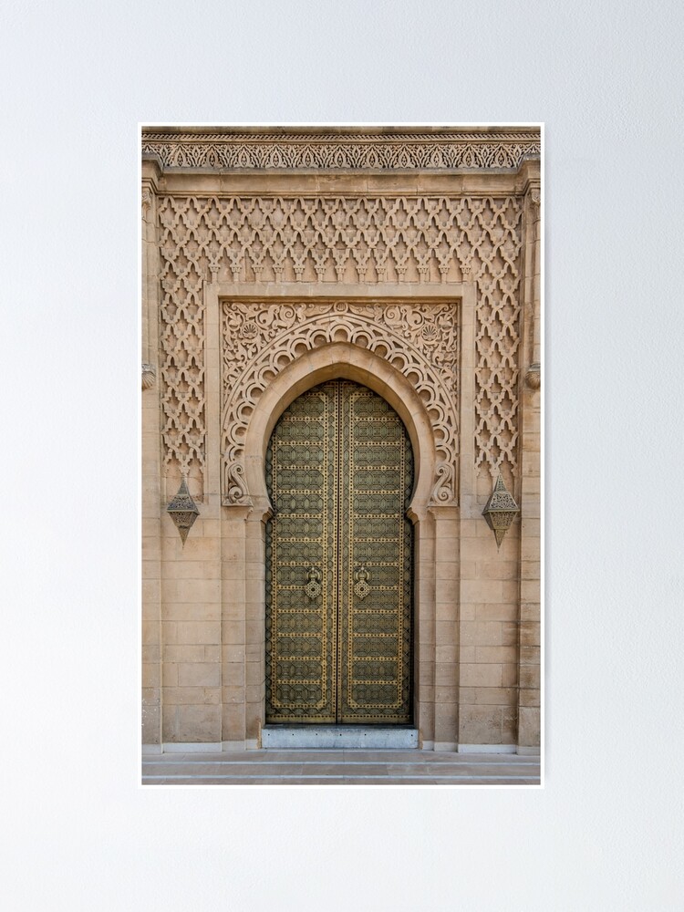 Porte marocaine - Poster ville & monument