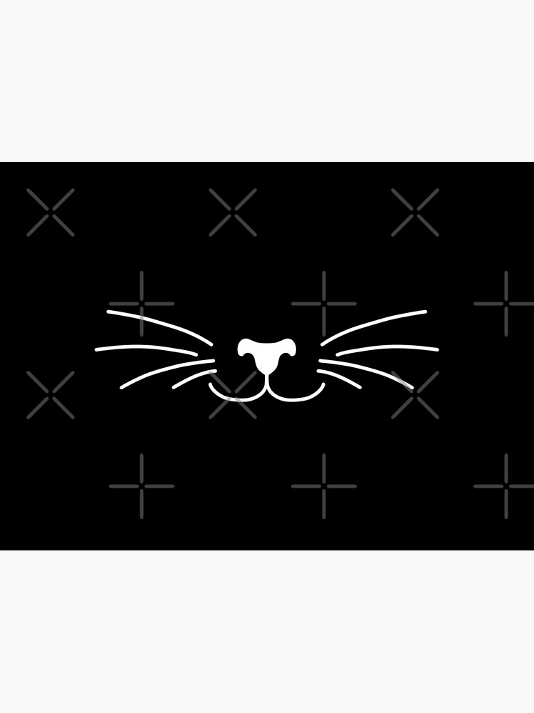 Cute cat Face Mask by trajeado14