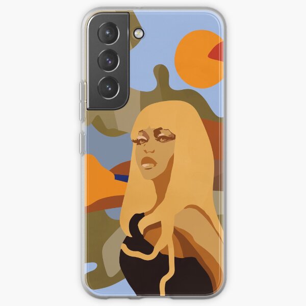 Blonde #art print#illustration Samsung Galaxy Soft Case