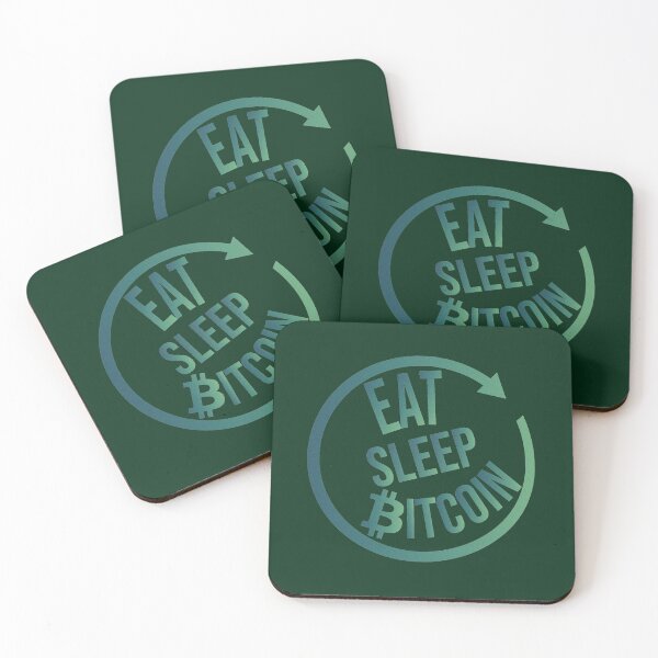 Item preview, Eat Sleep Bitcoin Repeat designed and sold by twicetrader.