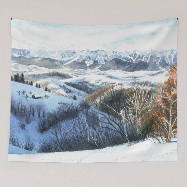 Item preview, Winter In The Carpathians designed and sold by victorsboutique.