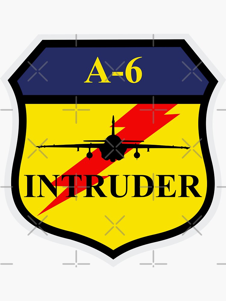 "A-6 Intruder Patch" Sticker by StrongVlad | Redbubble