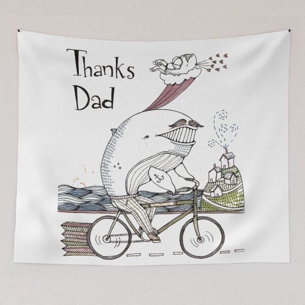 Item preview, Whale dad designed and sold by Midhuna.