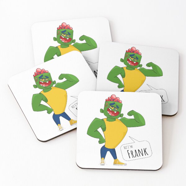 Item preview, I'm Frank - funny character in Cartoon Style Frankenstein designed and sold by atShatterflys.