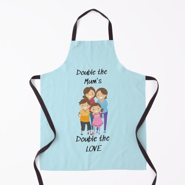 Item preview, Double the Mum's Double the Love. Two mum family. lesbian mums. lgbtq family. rainbow pride. love is love designed and sold by HaychGee.