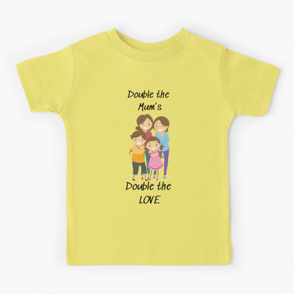 Double Daddy love kid's LGBTQ+ t-shirt – Notafictionalmum