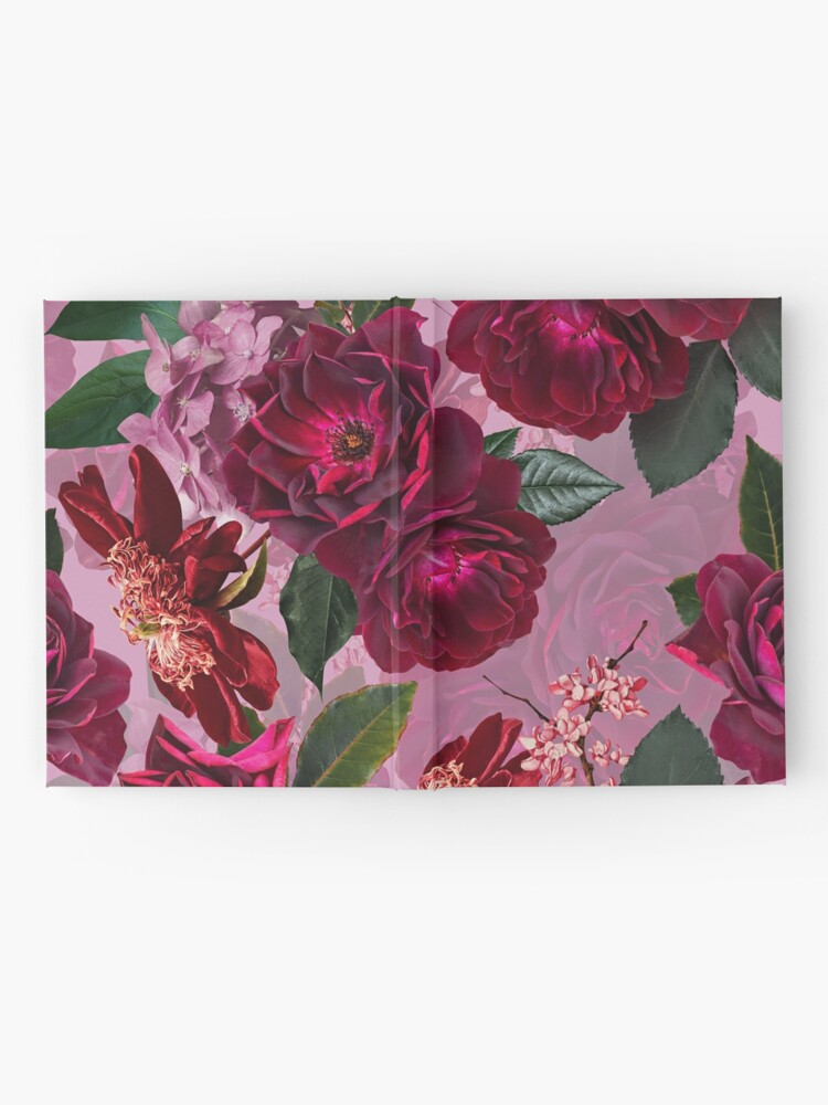 Alternate view of Antique Purple Botanical Flower Rose Garden Hardcover Journal
