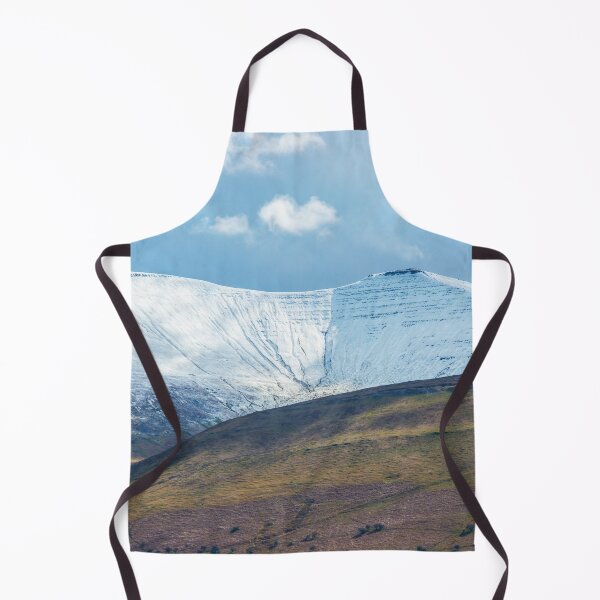 Item preview, Pen y Fan and Corn Du in winter snow photographed from Mynydd Illtyd Common on a bright and cold day. Central Brecon Beacons.  designed and sold by Cameranick.