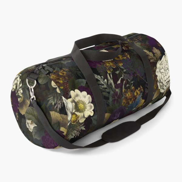 Item preview, Vintage Dutch Purple Midnight Black Botanical Flower Rose Botanical Night Garden Nightgarden designed and sold by UtArt.