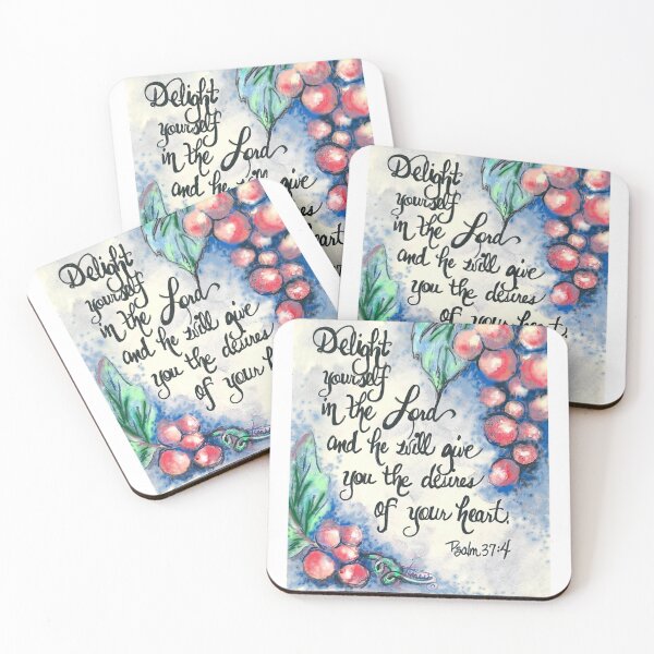 Item preview, Grapes Psalm 37:4  designed and sold by MymzyRedHatter.