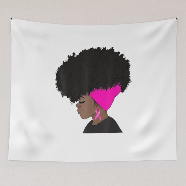 Item preview, African American Breast Cancer Awareness Black designed and sold by Cindytanghe.