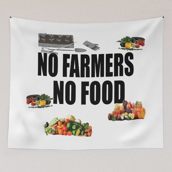 Item preview, No farmers No food designed and sold by nuz2.