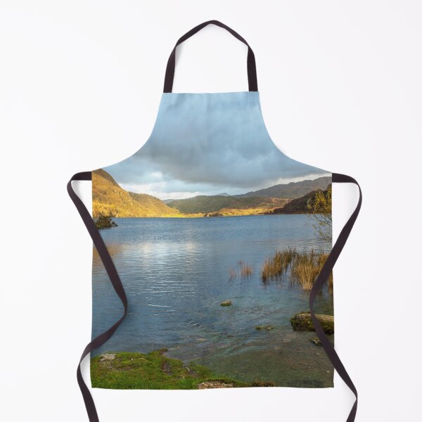Item preview, Llyn Dinas Lake in the Snowdonia National Park, North Wales.Some sun in the distance lighting up Llyn Dinas nicely. designed and sold by Cameranick.