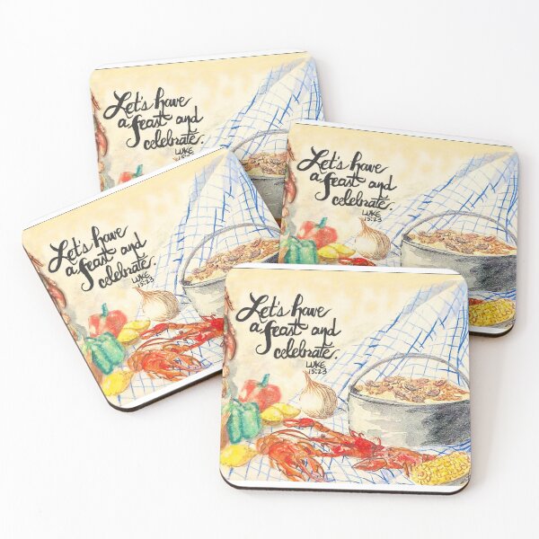 Item preview, Crawfish FEAST  Luke 15:23 designed and sold by MymzyRedHatter.