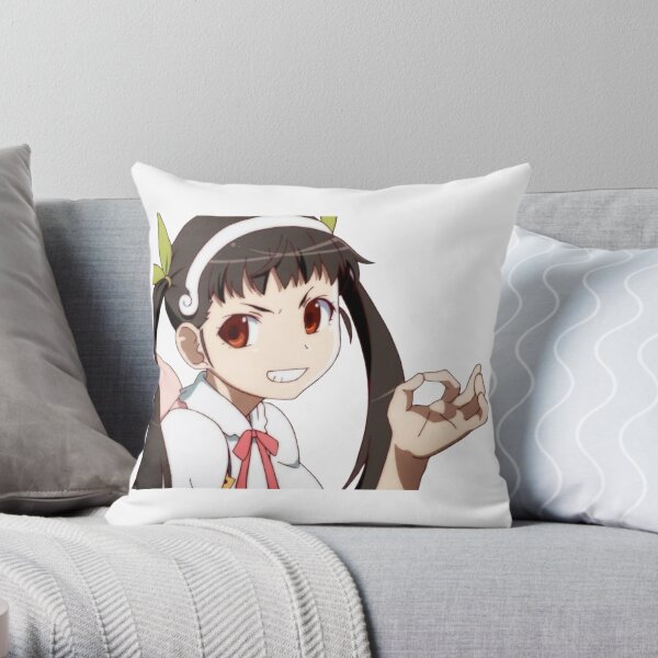 Kanbaru Suruga Bakemonogatari Anime Cushion Bedding Pillow Case Cover 35*55CM 