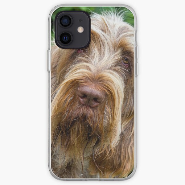 Shades of brown Spinone iPhone Soft Case
