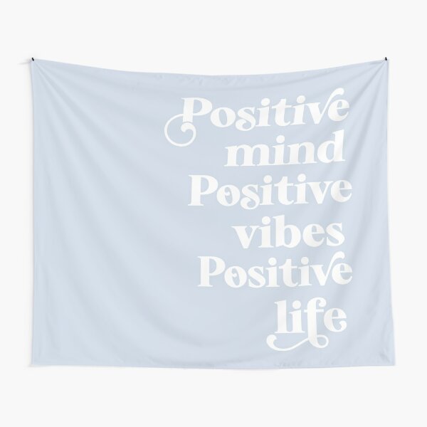 Pastel Blue Aesthetic Quote Tapestry By Tapestrysociety Redbubble