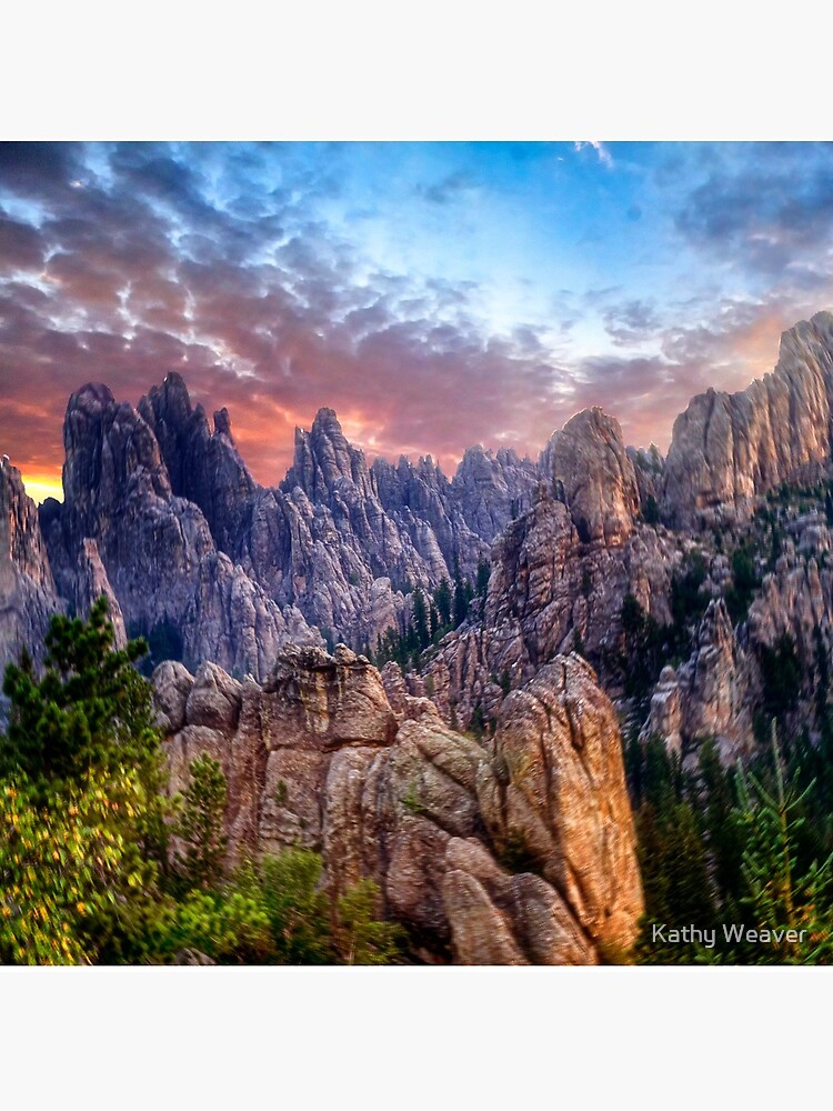 Needles Highway Sunrise - South Dakota by kdxweaver
