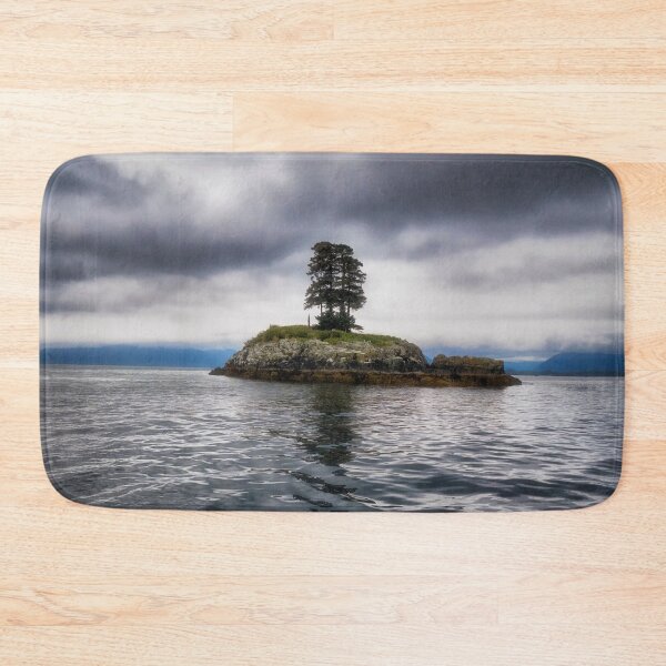 Item preview, Twin Trees on an Island - Resurrection Bay, Alaska designed and sold by Kathy Weaver.