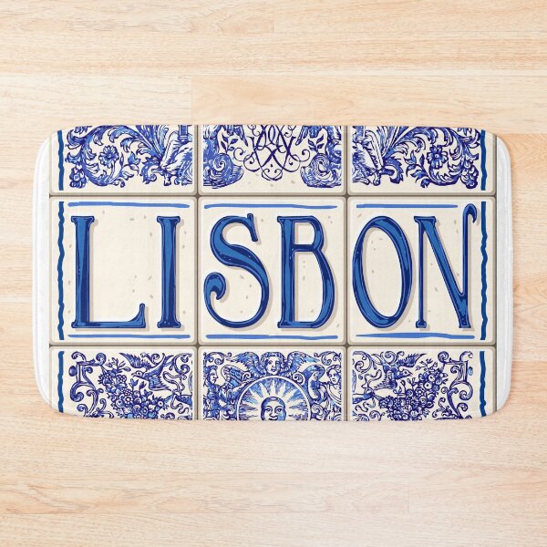 Item preview, Azulejo Lisbon Azulejos Lisboa designed and sold by aurielaki.