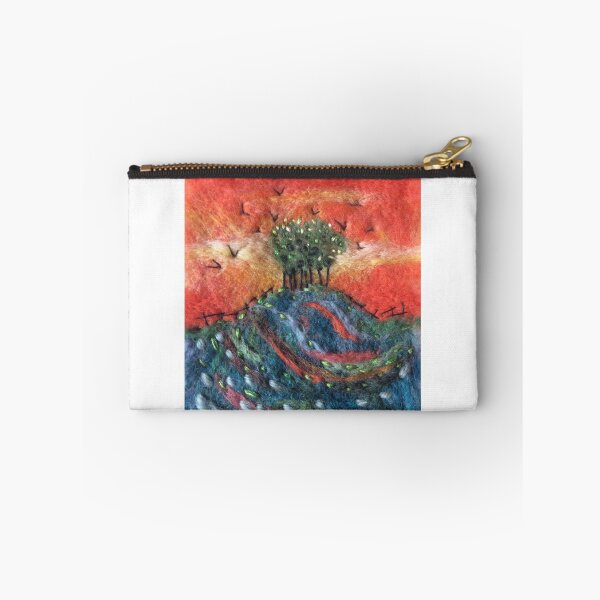Item preview, The Copse Felted Textile Art designed and sold by Wendy Early Textile Art.
