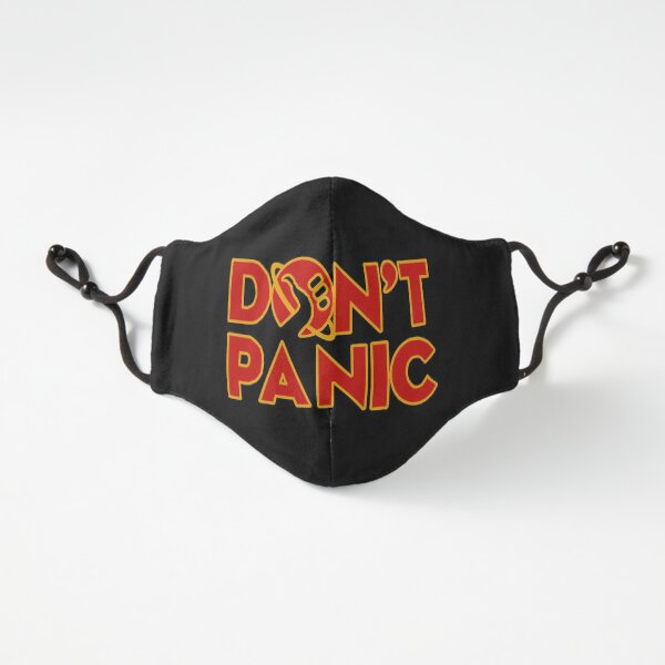 Don't panic The Hitchhiker's Guide to the Galaxy Fitted 3-Layer