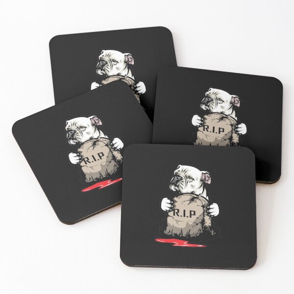 Item preview, American Bulldog Grave Stone designed and sold by IPRINT Clothing.
