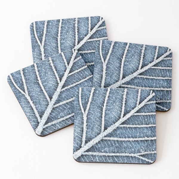 Item preview, Frozen Winter Leaf Veins designed and sold by DreamLand-Media.